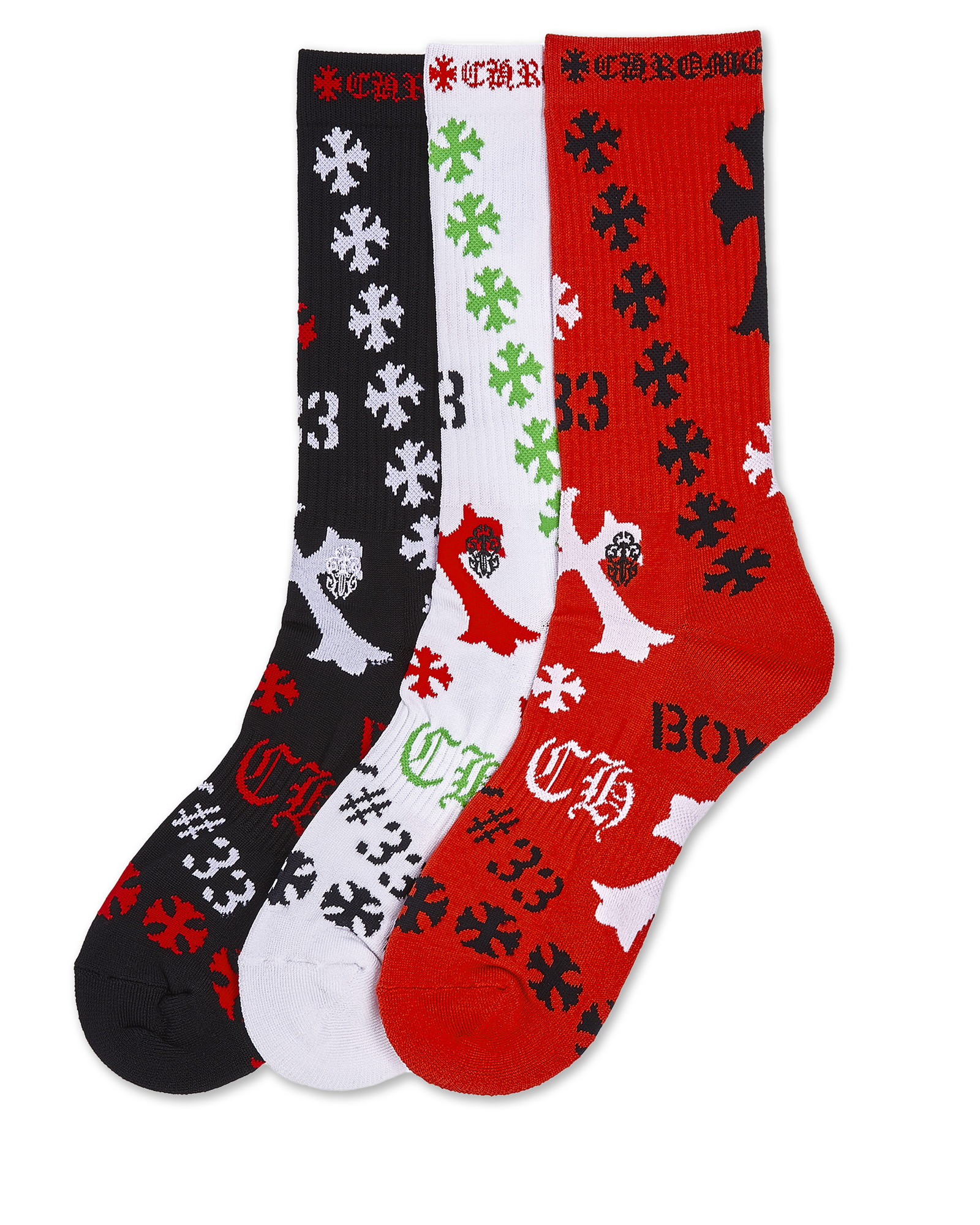 STENCIL SOCKS, view 1