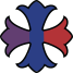Blue Purple Red